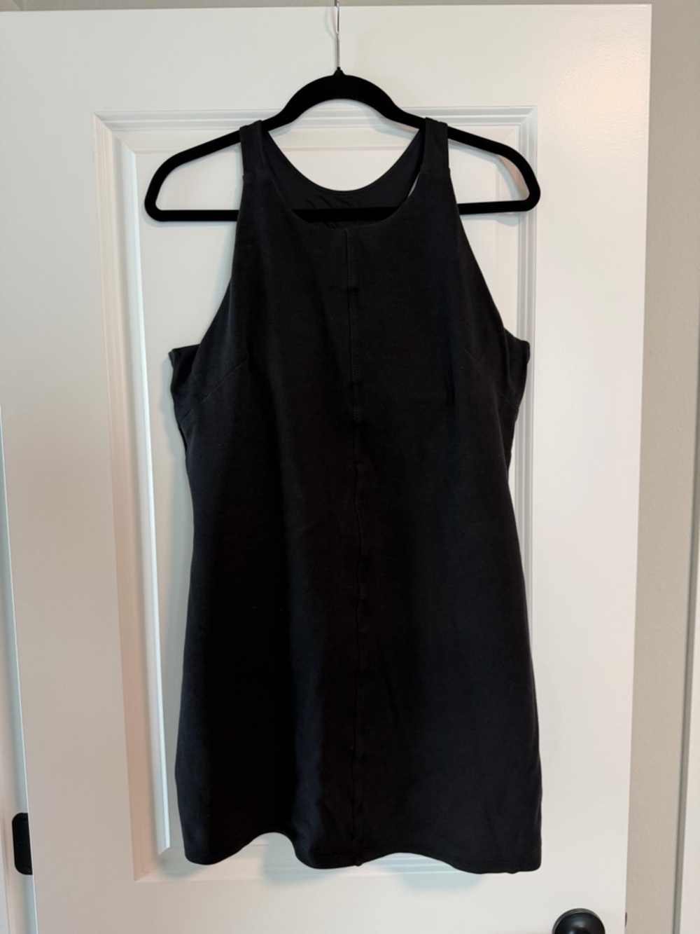 Athleta Black Athletic Sleeveless Dress